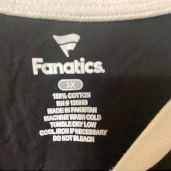 Fanatics Las Vegas Raiders Long Sleeve T Shirt Size 3X - Picture 5 of 8